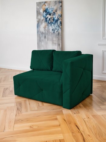 Диван 1010 изумруд, правый (BRENDOSS) в Сухом Логу - suhoj-log.mebel-e96.ru