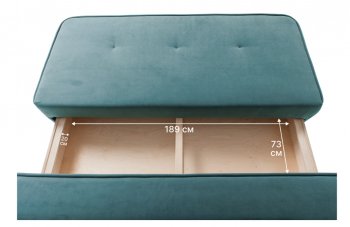 Диван-кровать 1001 мятный (Brendoss) в Сухом Логу - suhoj-log.mebel-e96.ru