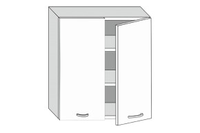 19.80.2 Кира Шкаф настенный с двумя дверцами h 913 в Сухом Логу - suhoj-log.mebel-e96.ru | фото