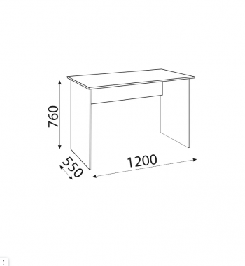 Стол с ящиками Осло М16+М17 (Риннер) в Сухом Логу - suhoj-log.mebel-e96.ru