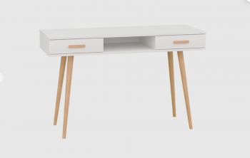 Стол письменный, арт.6-01103, белый (ГК) в Сухом Логу - suhoj-log.mebel-e96.ru