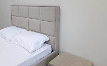Кровать с подъемным механизмом Мега беж (Лин) в Сухом Логу - suhoj-log.mebel-e96.ru