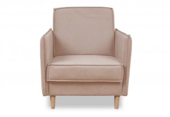 Кресло 831 Бежевый, велюр (Brendoss) в Сухом Логу - suhoj-log.mebel-e96.ru