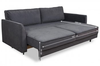 Диван 930 графит (Brendoss) в Сухом Логу - suhoj-log.mebel-e96.ru
