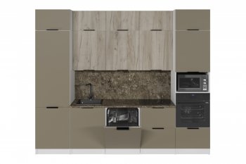 Кухонный гарнитур Альба экстра 2 3000 мм (ПМ)  (Герда) в Сухом Логу - suhoj-log.mebel-e96.ru