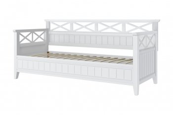 Кровать из массива Амелия белый античный (БМ) в Сухом Логу - suhoj-log.mebel-e96.ru