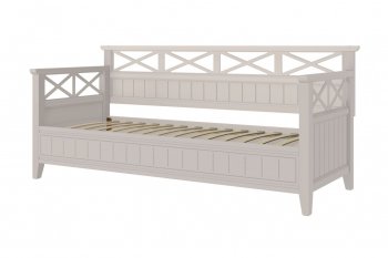 Кровать из массива Амелия льняной (БМ) в Сухом Логу - suhoj-log.mebel-e96.ru