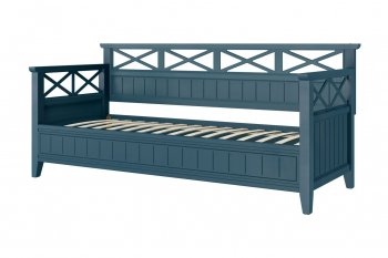 Кровать из массива Амелия сапфир без ящиков (БМ) в Сухом Логу - suhoj-log.mebel-e96.ru