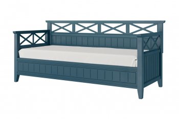 Кровать из массива Амелия сапфир без ящиков (БМ) в Сухом Логу - suhoj-log.mebel-e96.ru