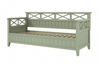 Кровать из массива Амелия зеленый самшит (БМ) в Сухом Логу - suhoj-log.mebel-e96.ru