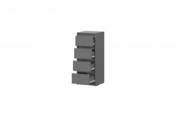Комод Айден КМ06-400 серый графит (ИЦ) в Сухом Логу - suhoj-log.mebel-e96.ru