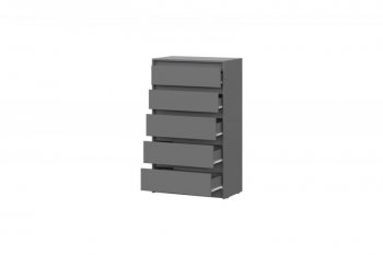 Комод Айден КМ06-700 серый графит (ИЦ) в Сухом Логу - suhoj-log.mebel-e96.ru