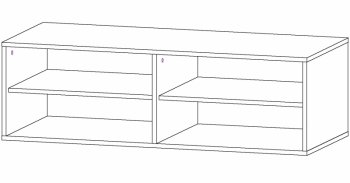 Стенка Айвори (АстридМ) в Сухом Логу - suhoj-log.mebel-e96.ru