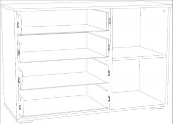 Комод Банни (Silva) в Сухом Логу - suhoj-log.mebel-e96.ru