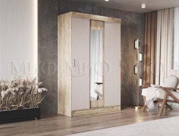 Спальный гарнитур Бася крафт/кашемир (Миф) в Сухом Логу - suhoj-log.mebel-e96.ru