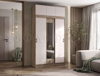 Спальный гарнитур Бася крафт/кашемир (Миф) в Сухом Логу - suhoj-log.mebel-e96.ru