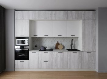 Кухонный гарнитур Бланка 3400 мм (Санвут) в Сухом Логу - suhoj-log.mebel-e96.ru