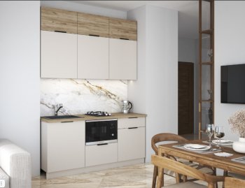 Кухонный гарнитур 1800 мм Бохо (Стиль) в Сухом Логу - suhoj-log.mebel-e96.ru