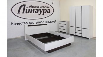 Кровать двуспальная Бостон анкор (Лин) в Сухом Логу - suhoj-log.mebel-e96.ru