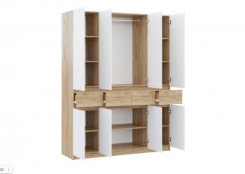 Шкаф 2800 мм Бостон Лайт Шк-03+ШК-04 (Стиль) в Сухом Логу - suhoj-log.mebel-e96.ru