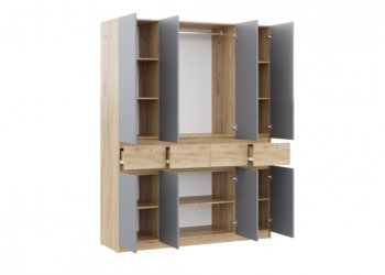 Шкаф 2800 мм Бостон Лайт Шк-03+ШК-04 (Стиль) в Сухом Логу - suhoj-log.mebel-e96.ru