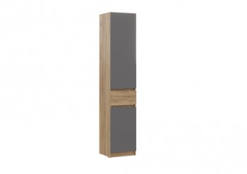 Прихожая Бостон Лайт комп.1 серый шифер (Стиль) в Сухом Логу - suhoj-log.mebel-e96.ru