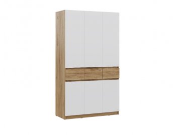 Шкаф 1200 мм Бостон Лайт ШК-003 белый (Стиль) в Сухом Логу - suhoj-log.mebel-e96.ru
