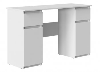 Стол письменный Бостон лайт СП-002 белый (Стиль) в Сухом Логу - suhoj-log.mebel-e96.ru