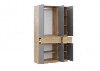 Шкаф 2800 мм Бостон Лайт Шк-03+ШК-04 (Стиль) в Сухом Логу - suhoj-log.mebel-e96.ru