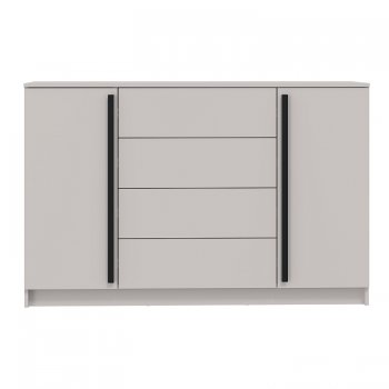 Комод 67.11 Брандо ЛДСП New кашемир (Олмеко) в Сухом Логу - suhoj-log.mebel-e96.ru