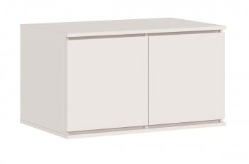 Шкаф 800 мм Челси двустворчатый с антресолью, сонома/белый (Миф) в Сухом Логу - suhoj-log.mebel-e96.ru