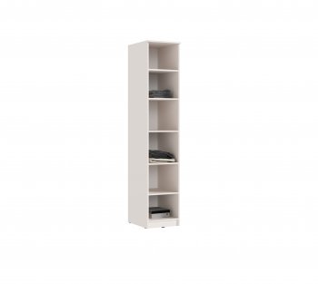 Пенал 400 мм Челси (1 створка) с антресолью, Кашемир (Миф) в Сухом Логу - suhoj-log.mebel-e96.ru