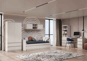 Набор детской мебели Челси Кашемир, модульный (Миф) в Сухом Логу - suhoj-log.mebel-e96.ru