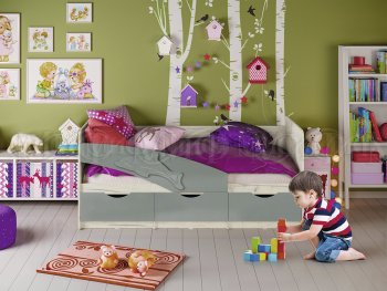 Кровать Дельфин шарли бриз (Миф) в Сухом Логу - suhoj-log.mebel-e96.ru