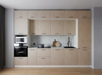 Кухонный гарнитур Шимо 3400 мм МДФ (Санвут) в Сухом Логу - suhoj-log.mebel-e96.ru