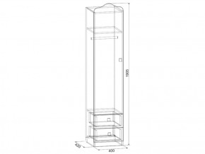 Набор детской мебели Амели (модульная) в Сухом Логу - suhoj-log.mebel-e96.ru