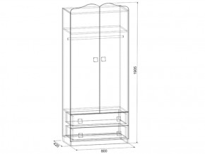 Набор детской мебели Амели (модульная) в Сухом Логу - suhoj-log.mebel-e96.ru