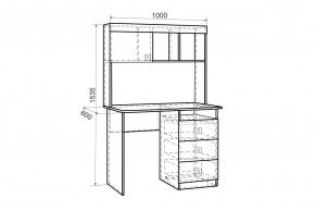 Набор детской мебели Форсаж (модульная) в Сухом Логу - suhoj-log.mebel-e96.ru