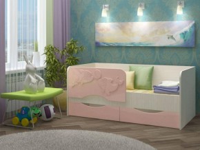 Детская кровать Дельфин-2 МДФ розовый, 80х160 в Сухом Логу - suhoj-log.mebel-e96.ru