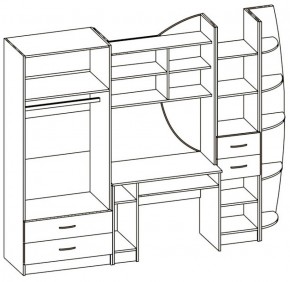 Детская Юниор 2 (МФД металлик) в Сухом Логу - suhoj-log.mebel-e96.ru