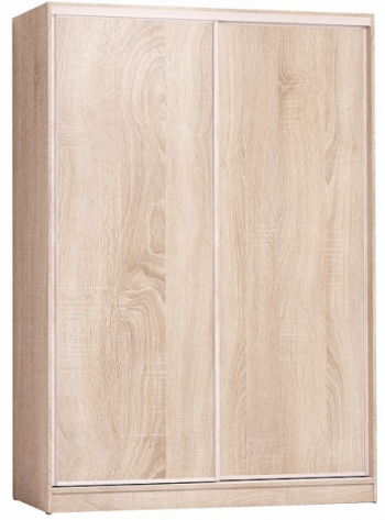Шкаф-купе Домашний 1600 дуб сонома без зеркала в Сухом Логу - suhoj-log.mebel-e96.ru