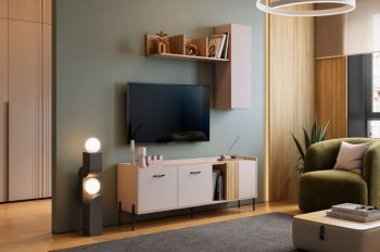 Стенка Доминика модульная  (Мебельсон) в Сухом Логу - suhoj-log.mebel-e96.ru