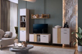 Стенка Доминика модульная  (Мебельсон) в Сухом Логу - suhoj-log.mebel-e96.ru