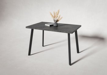 Стол нераздв. Дублин 32 КРАФТ В2, ЛДСП Цемент темный (Вудман) в Сухом Логу - suhoj-log.mebel-e96.ru