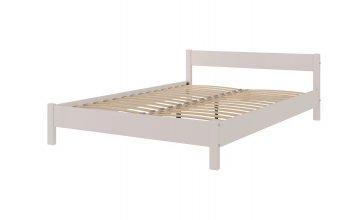 Кровать из массива Эби Льняной (БМ) в Сухом Логу - suhoj-log.mebel-e96.ru
