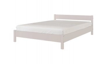 Кровать из массива Эби Льняной (БМ) в Сухом Логу - suhoj-log.mebel-e96.ru