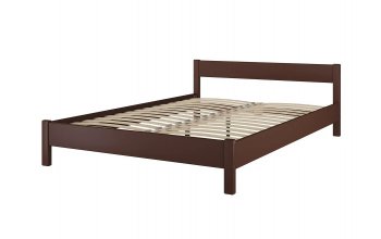 Кровать из массива Эби Орех (БМ) в Сухом Логу - suhoj-log.mebel-e96.ru