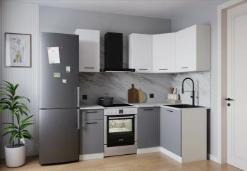 Кухонный гарнитур угловой Элеганция 2000*1200 мм (Sanvut) в Сухом Логу - suhoj-log.mebel-e96.ru