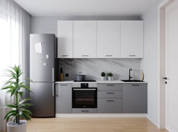 Кухонный гарнитур Элеганция 2200 мм (Санвут) в Сухом Логу - suhoj-log.mebel-e96.ru