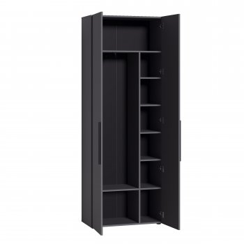 Шкаф модульный Эйр, графит (Моби) в Сухом Логу - suhoj-log.mebel-e96.ru